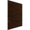 Ekena Millwork 19 5/8in. W x 19 5/8in. H Swell EnduraWall Decorative 3D Wall Panel Covers 2.67 Sq. Ft. WP20X20SSAMB - alternate 3